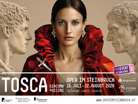Oper im Steinbruch St. Margarethen "Tosca" am 24. Juli 2026 | © Tosca@OperimSteinbruch