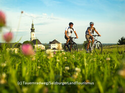 Tauern-Radweg: Etappe Salzburg - Braunau am 6.7.2023 | © Tauernradweg/SalzburgerLandTourismus  (Markus Greber)