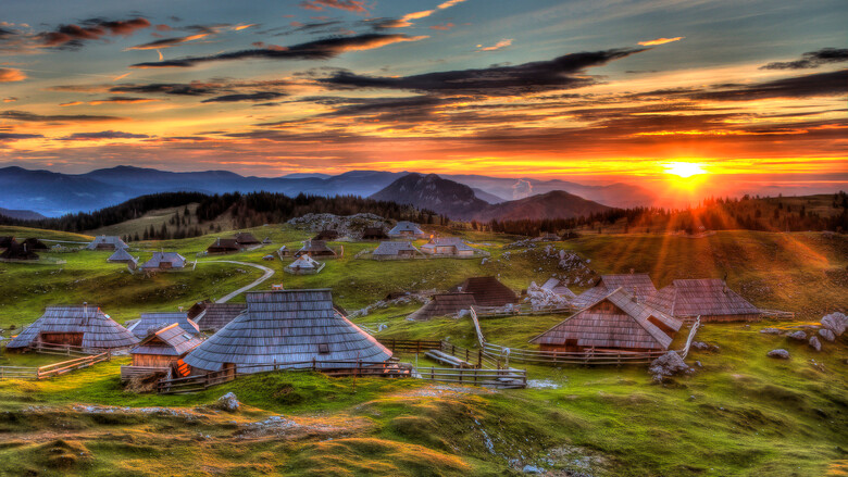 Busfahrt zur Krokusblüte auf der "Velika Planina", Slowenien am 2. Mai 2024 | © Velika Planina