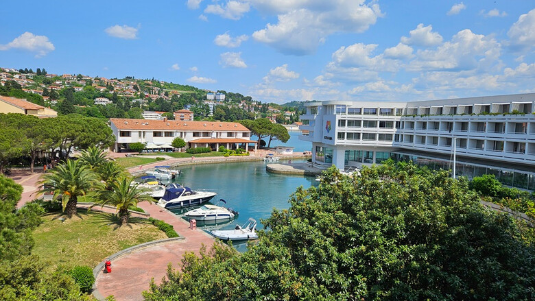 Blick aus einem der Zimmer, Portoroz | © Gudrun Fuchs